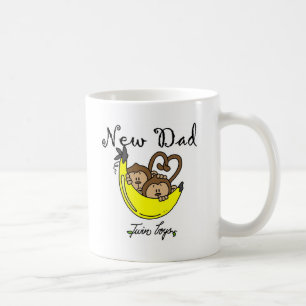 Mug Singes Papa de jumeaux T-shirts et cadeaux