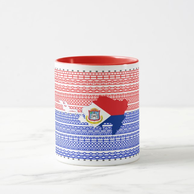 Mug Sint Maarten - My roots run deep so does my faith (Centre)