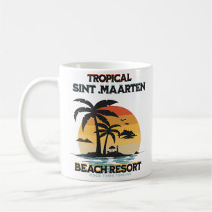 Mug Sint Maarten Plage Resort Tropicale
