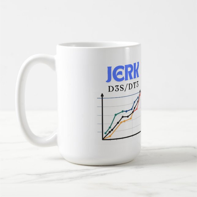 Mug - Sip Happens: Jerk in Motion (Left)