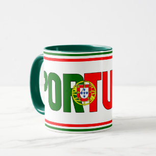 Mug Sippin' avec Portugal Patriotic Coffee