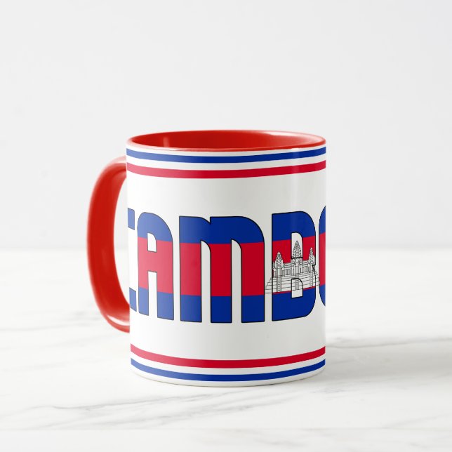 Mug Sippin' with Cambodia Patriotic Coffee (Devant gauche)