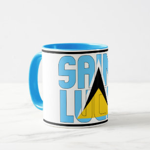 Mug "Sippin' with Sainte Lucie" Café patriotique