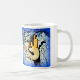 Mug sirène à poil noir