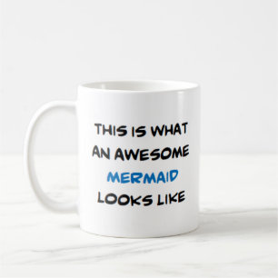Mug sirène nageuse, géniale