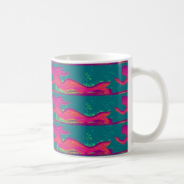 Mug sirène rousse (Droite)