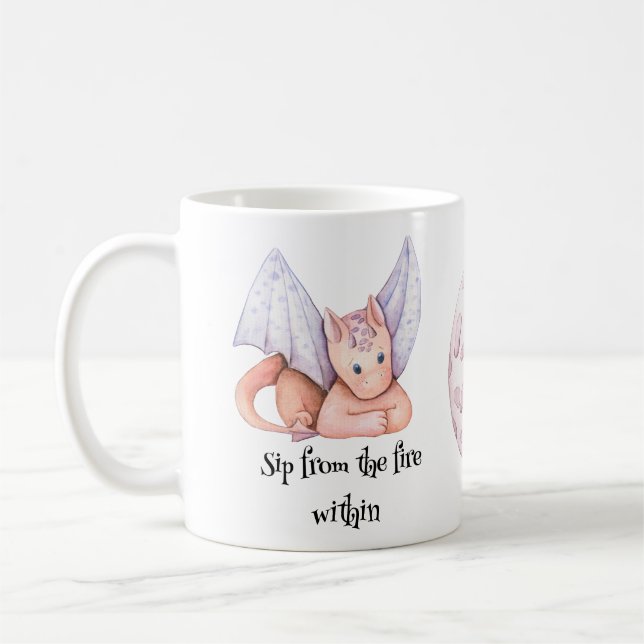 Mug Siroter Du Feu Dans Le Dragon (Gauche)