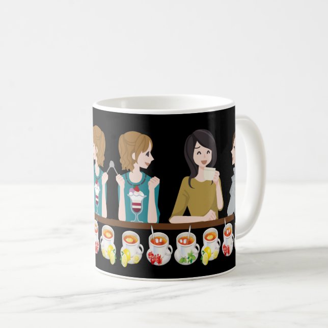 Mug Sirotez votre chemin vers le bien-être avec Dames  (Devant droit)