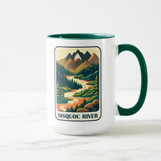 Mug Sisquoc River California Colors (Droite)