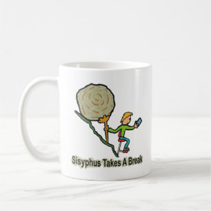 Mug Sisyphus Prend Une Pause