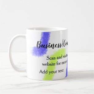 Mug site web simple de société commerciale code-barres