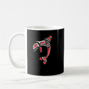 Mug Sitka Alaska Amérindien Indien Orca Killer Wh