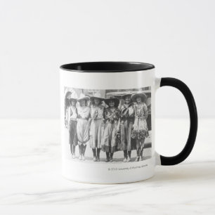Mug Six cow-girls aux jours de frontière de Cheyenne