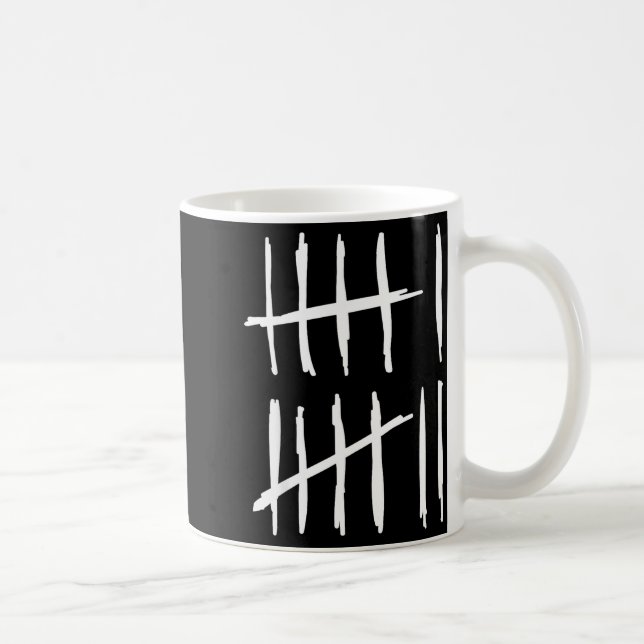 Mug Six Seven 6 7 Tally Marks 67 Meme 6-7 Numbers Funn (Droite)