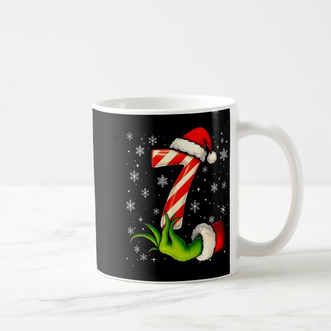 Mug Six Seven Funny Christmas Couple Matching Meme  (Droite)