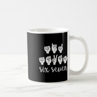 Mug Six Seven Langue des Signes Branchée 67 Als Enseig