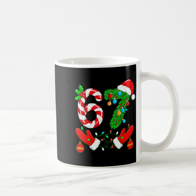 Mug Six Seven Meme Christmas 67 Santa Christmas  (Droite)