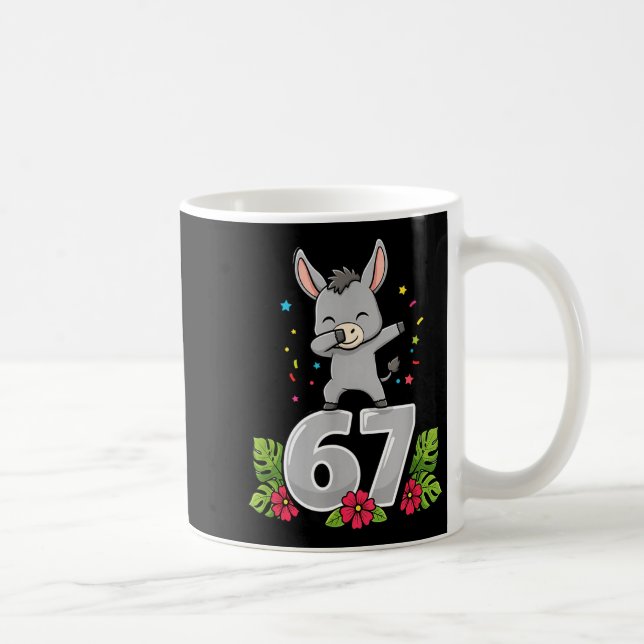 Mug Six Seven Meme Dabbing Baby 67 Funny Gen Z Apha  (Droite)