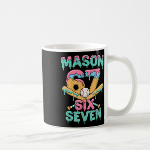Mug Six Seven Meme Mason Crème Glacée Drip Drôle Byseb