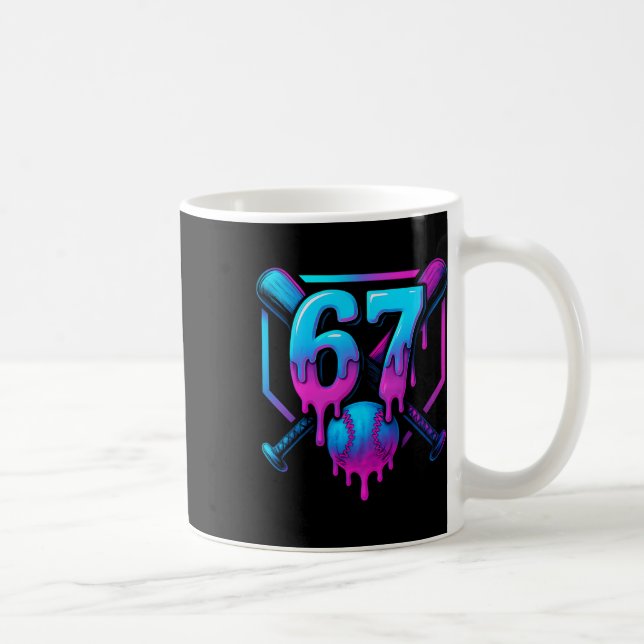 Mug Six Seven Sell Ice Cream Drip Cool 67 Gen Alpha Sl (Droite)