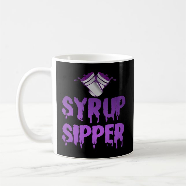 Mug Sizzurp Lean De Codéine Purple Boire Sirop De Toux (Gauche)