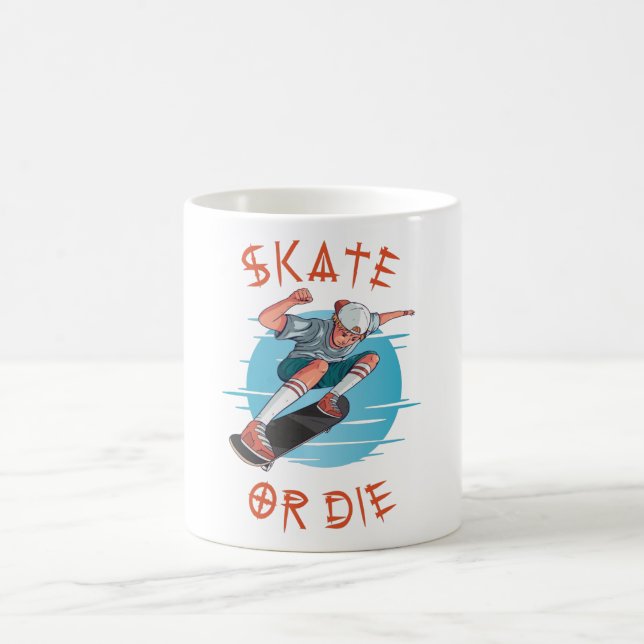 Mug Skate ou die Skateboarder Garçon (Centre)