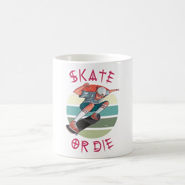 Mug Skate ou die Skateboarder Garçon (Centre)