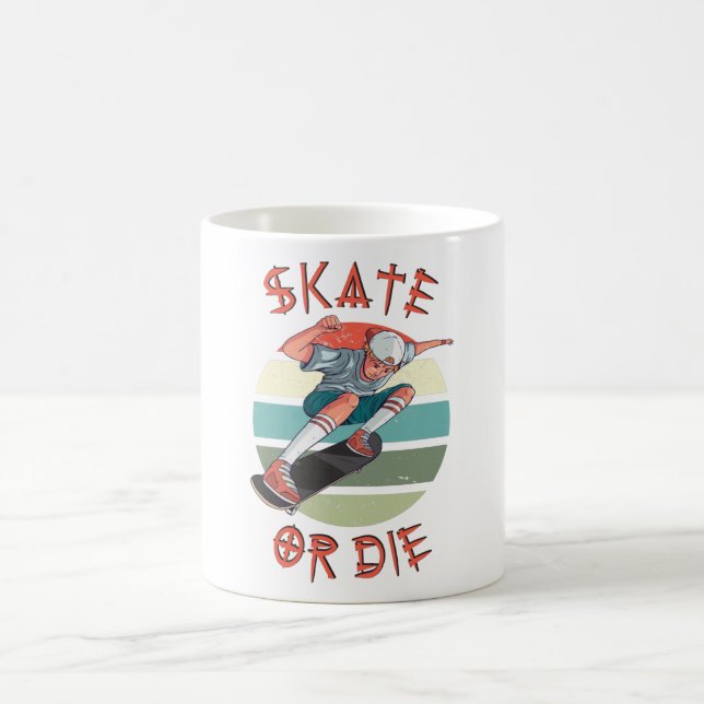 Mug Skate ou die Skateboarder Garçon (Centre)