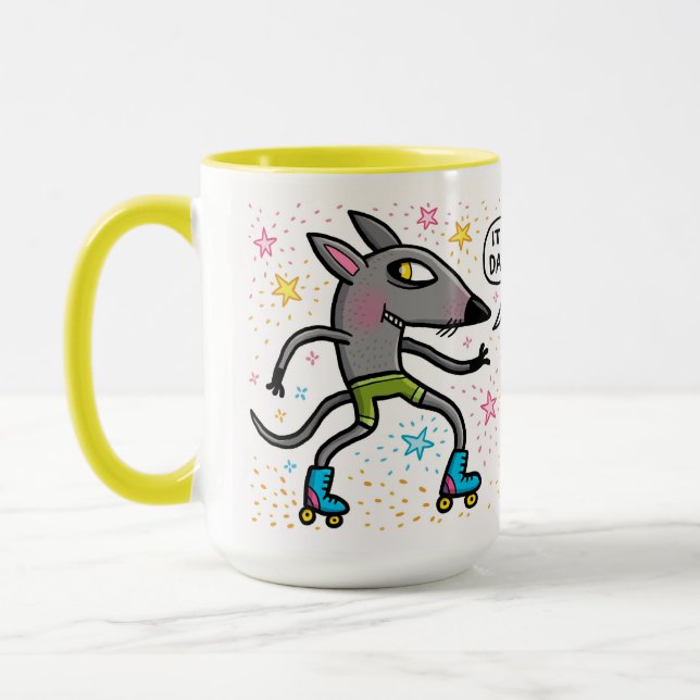 Mug Skate rat mugg, it’s a good day to skate (Gauche)