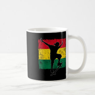 Mug Skateboard Drapeau ghanéen Ghana 