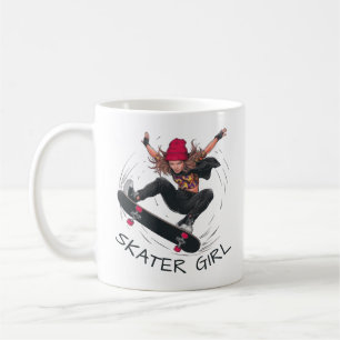 Mug Skater Girl Skateboard