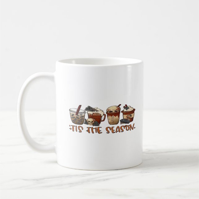 Mug Skeleton Cups café Lover café (Gauche)