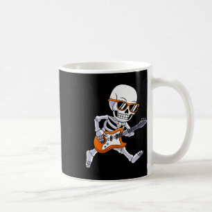 Mug Skeleton Jouer Guitare Rock Et Roll Boys Enfants