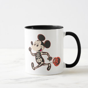 Mug Skeleton Mickey sur Halloween
