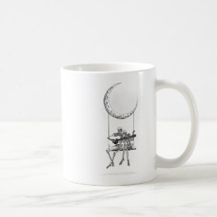 Mug Skeleton Moon Band Tee - shirts - Rock And Roll Co