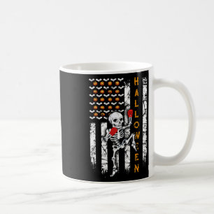 Mug Skeleton Muay Thai Halloween Kickboxing Mma Us Dra