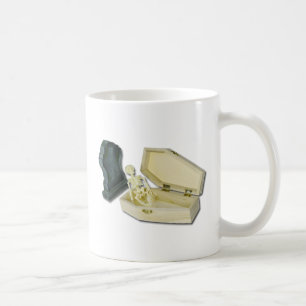 Mug SkeletonSittingCoffinHeadstone070315