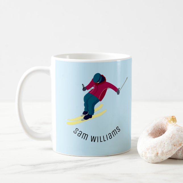 Mug Ski (Avec donut)