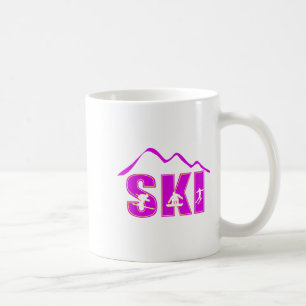 Mug Ski alpin, Ski alpin ligne de montagne