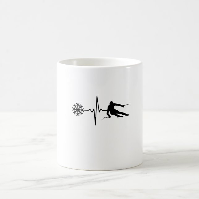 Mug Ski de coeur (Centre)