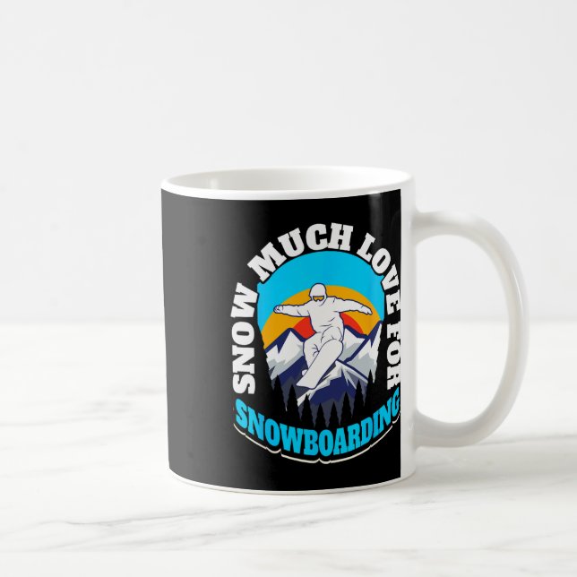 Mug Ski de snowboard Snowboard (Droite)