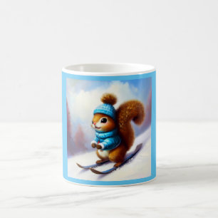 Mug Ski d'écureuil