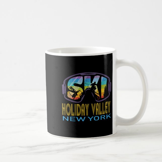 Mug Ski Holiday Valley New York Vacances ski (Droite)