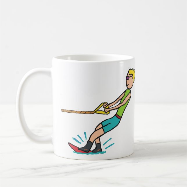 Mug Ski nautique (Gauche)