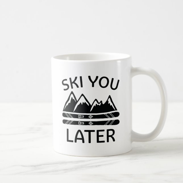 Mug Ski Plus Tard (Droite)