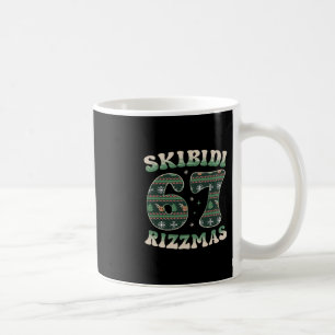 Mug Skibidi Rizzmas 67 Six Seven Mème Noël dégueu F