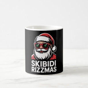 Mug Skibidi Rizzmas Père Noël Noël Rizz Xmas Vacances