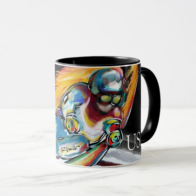 MUG SKIER (Devant droit)