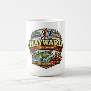 Mug Skieurs de Hayward Wisconsin Birkebeiner Vintage