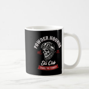 Mug skieurs de ski freestyle powder hounds hiver